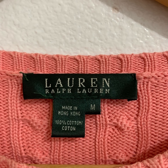 Ralph Lauren cable knit sweater size M - Picture 4 of 7